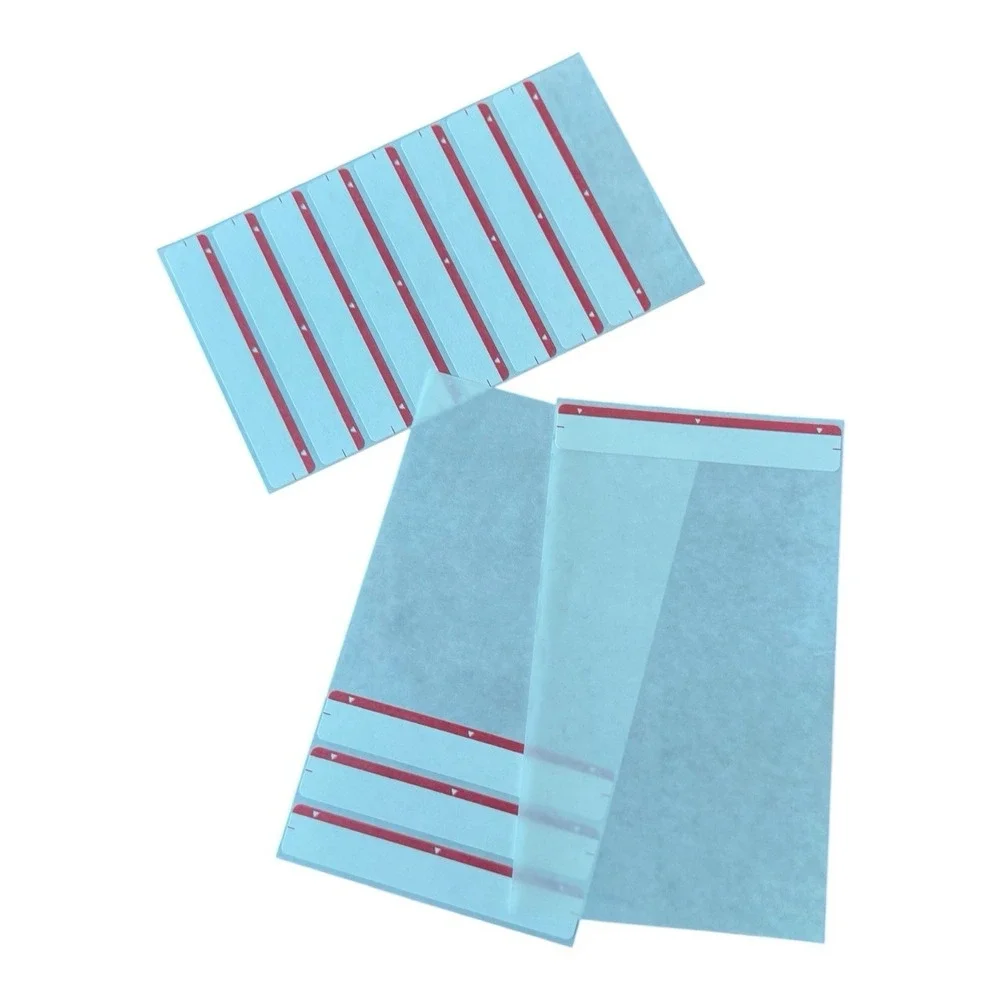 Vintage Dennison PRESAPLY File Folder Labels 43-774 Red 450+ Self Adhesive READ